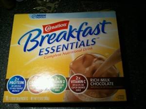 Carnation Instant Breakfast Essentials - Rich Milk Chocolate (Packet)