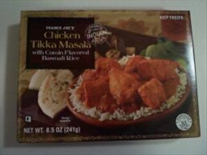Trader Joe's Chicken Tikka Masala with Cumin Flavored Basmati Rice