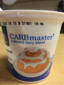 Kroger CARBmaster Cinnamon Roll Yogurt