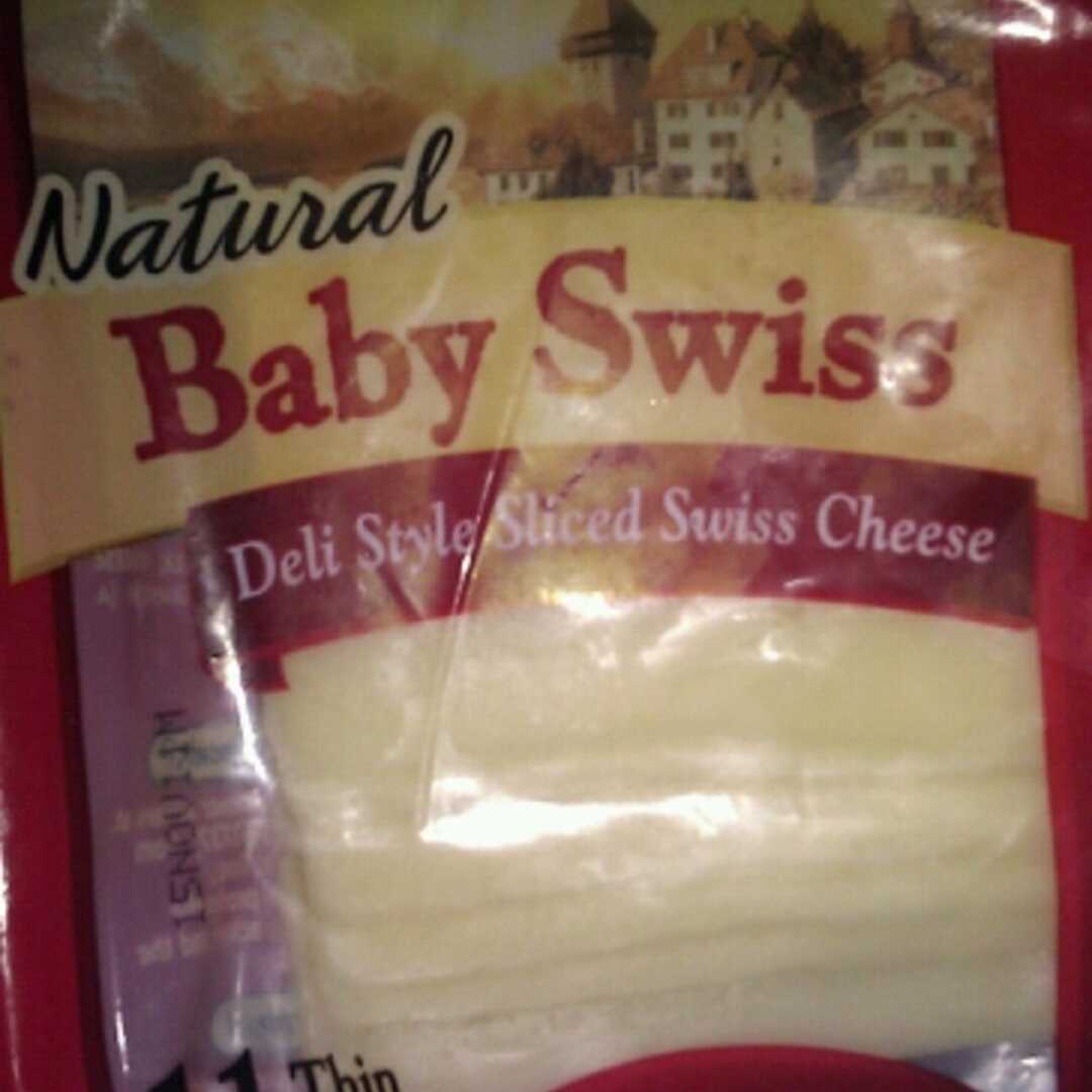 Sargento Deli Style Sliced Baby Swiss Cheese