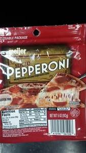 Meijer Sliced Pepperoni