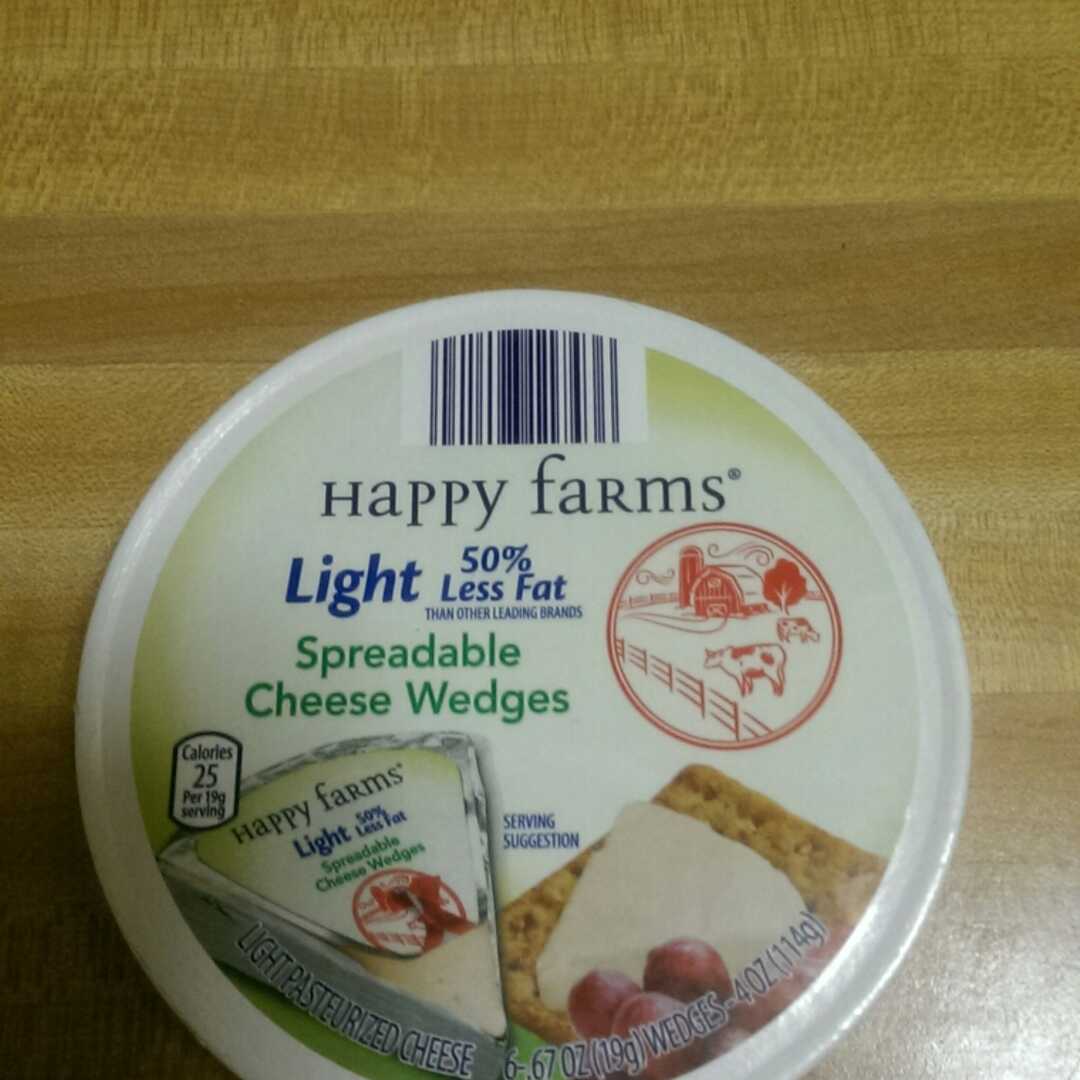Happy Farms Light Spreadable Cheese Wedges