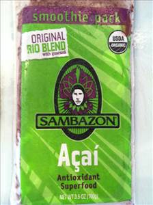 Sambazon Organic Pure Acai Smoothie Pack