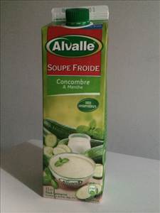 Alvalle Soupe Froide Concombre et Menthe