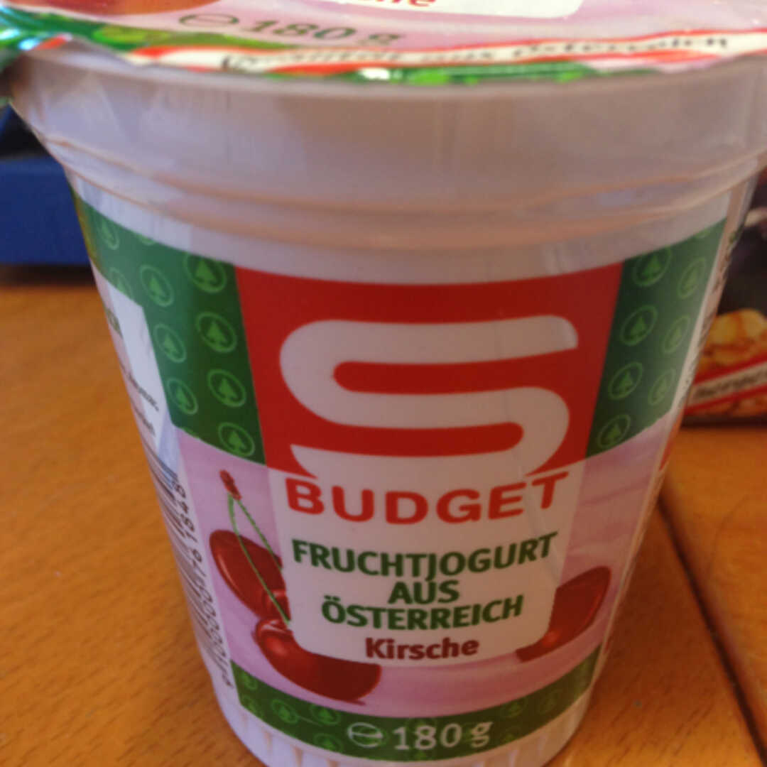 S-Budget Fruchtjoghurt Kirsche