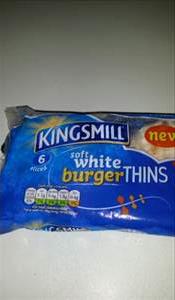 Kingsmill Soft White Burger Thins