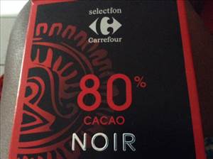 Carrefour Chocolat Noir 80%