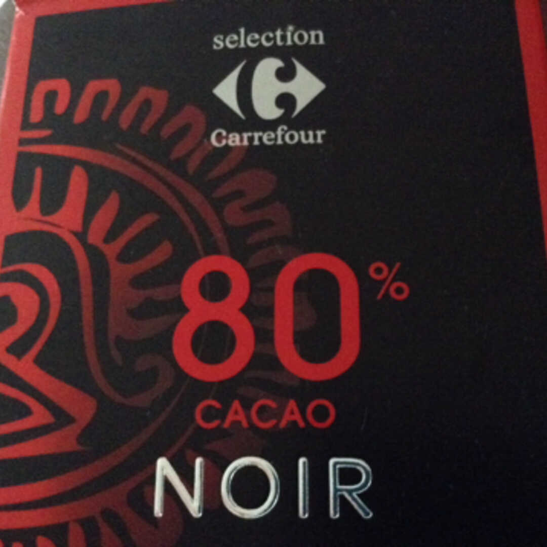 Carrefour Chocolat Noir 80%