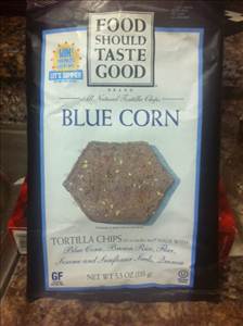 FoodShouldTasteGood Blue Corn Tortilla Chips