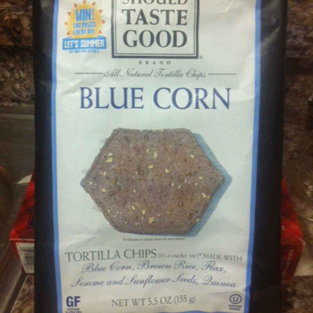 FoodShouldTasteGood Blue Corn Tortilla Chips