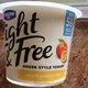 Danone Light & Free Greek Style Yogurt Peach Passion Fruit