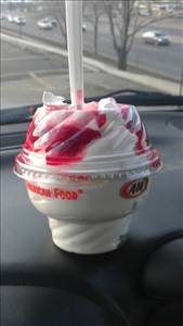 A&W Strawberry Sundae