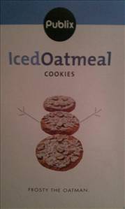 Publix Iced Oatmeal Cookies