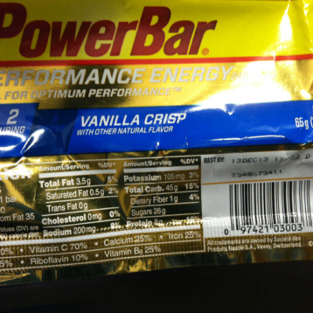 PowerBar Performance Energy - Vanilla Crisp