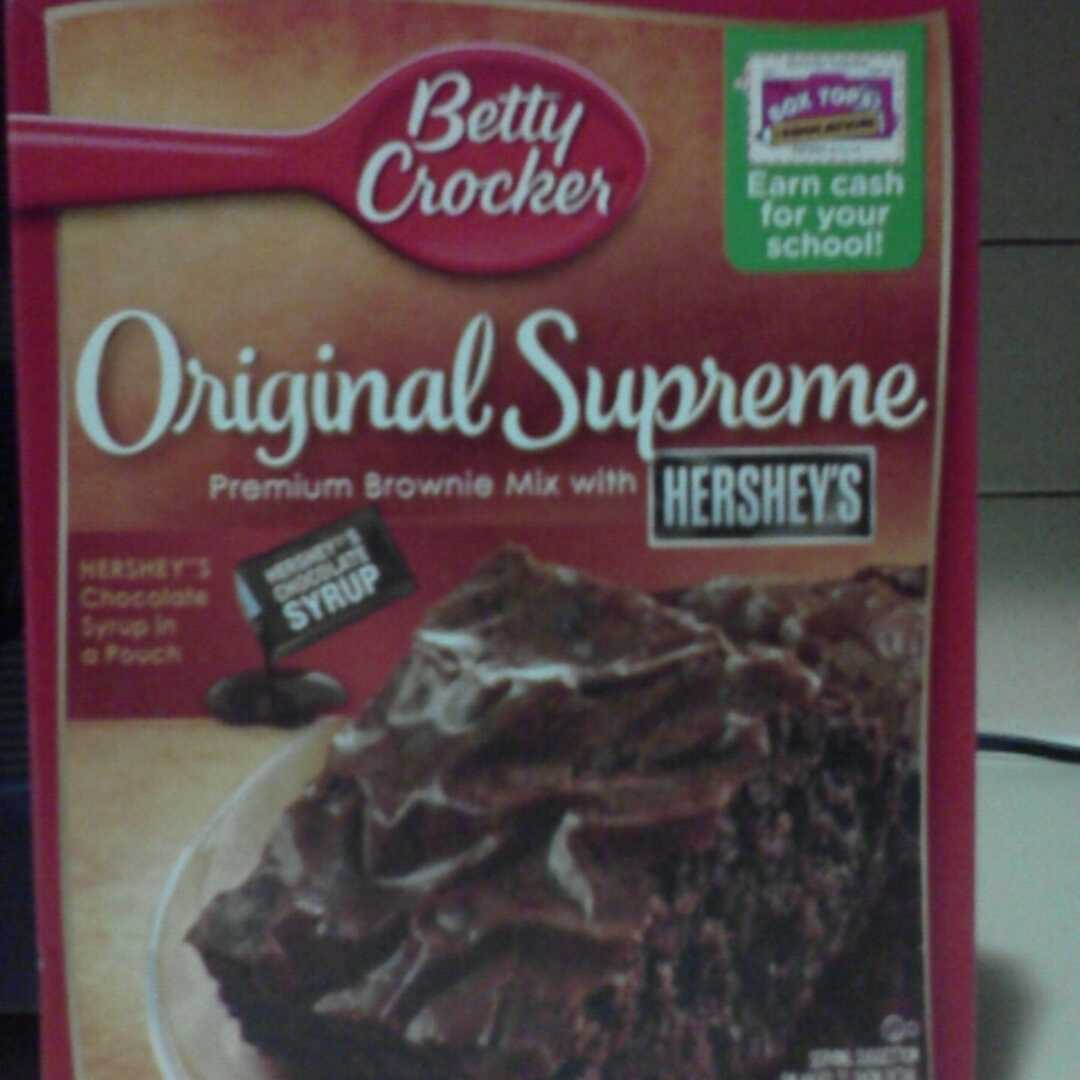 Betty Crocker Original Supreme Brownie Mix with Hershey's