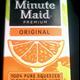 Burger King Minute Maid Orange Juice