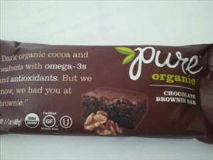 Pure Organic Chocolate Brownie Bar