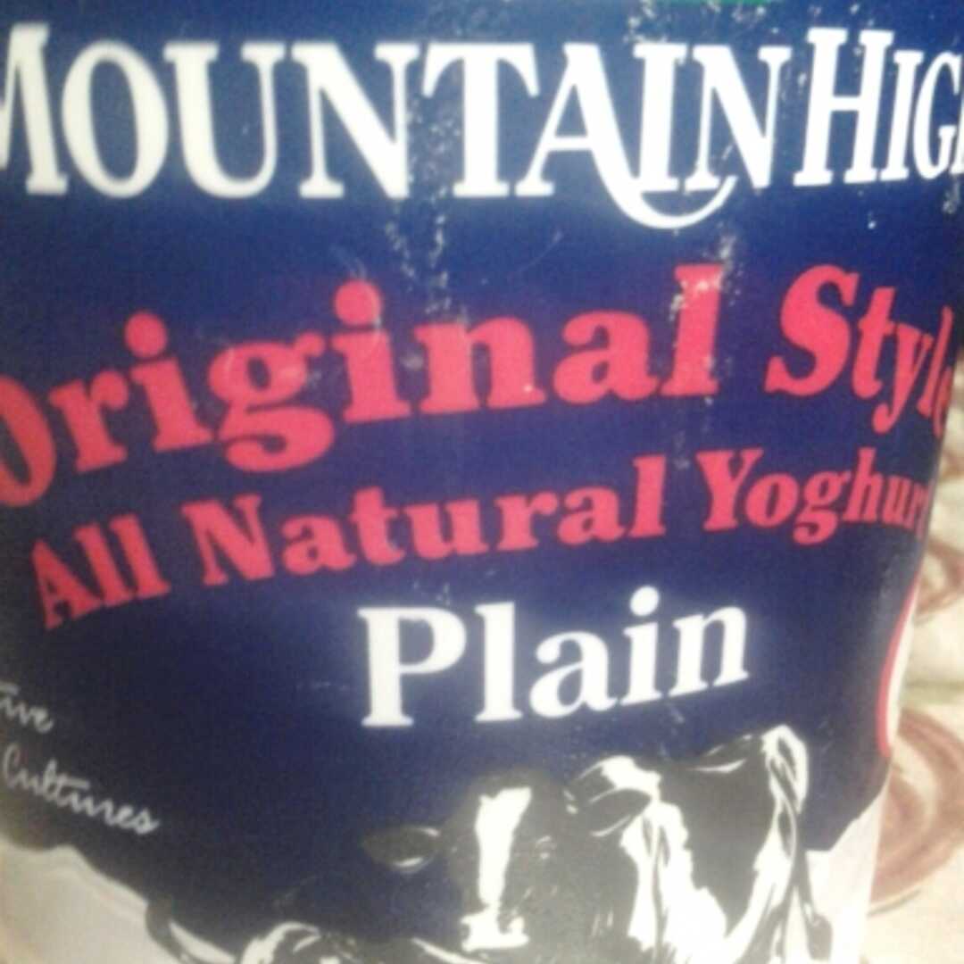 Mountain High Original Style All Natural Plain Yoghurt