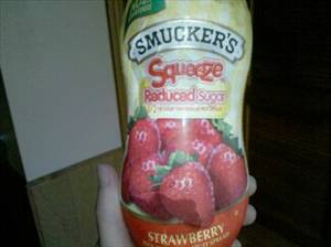 Smucker Foods Squeeze Reduced Sugar Strawberry Fruit Spread
