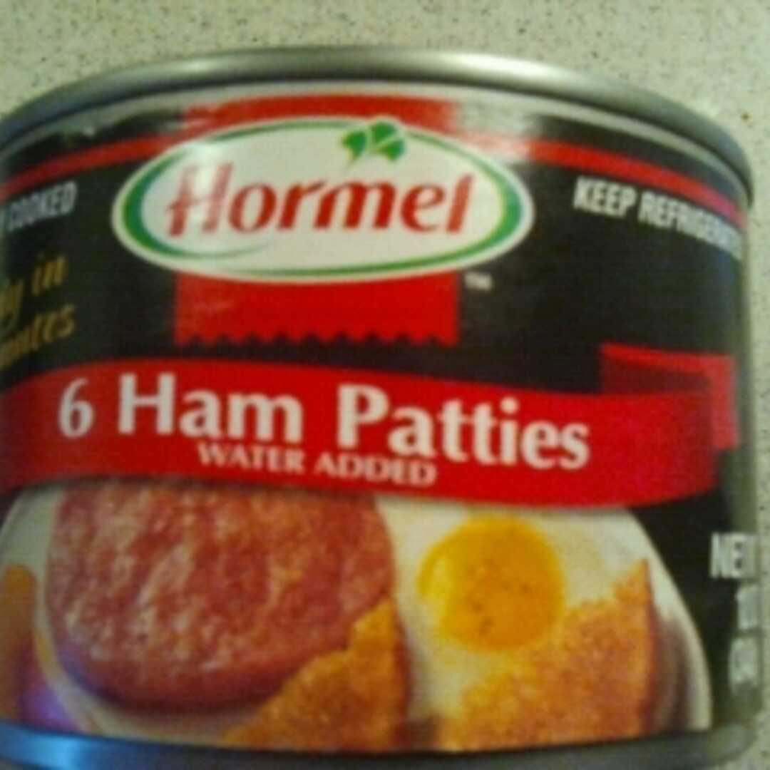 Hormel Fully Cooked Water Added Ham Patties