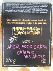 Farmers Market Mini Angel Food Cake