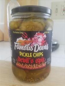 Famous Dave's Devil's Spit Pickle Chips
