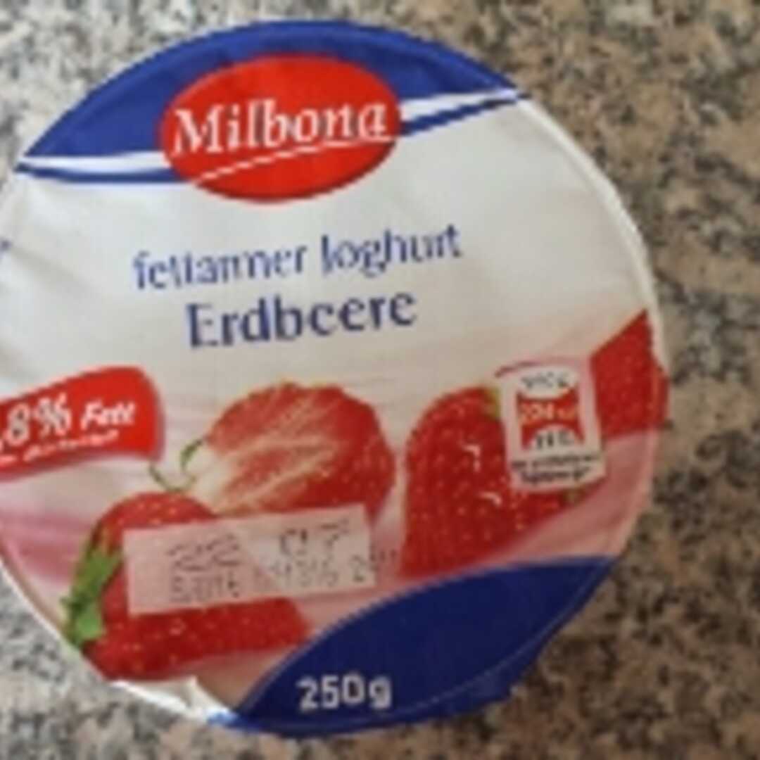Milbona Fettarmer Joghurt Erdbeere