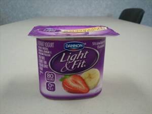 Dannon Light & Fit Yogurt - Strawberry & Banana