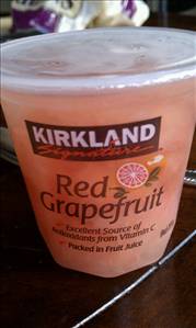 Kirkland Signature Red Grapefruit in Juice