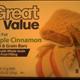 Great Value Low Fat Fruit & Grain Bar - Apple Cinnamon