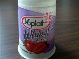 Yoplait Whips! Lowfat Yogurt Mousse - Strawberry Mist