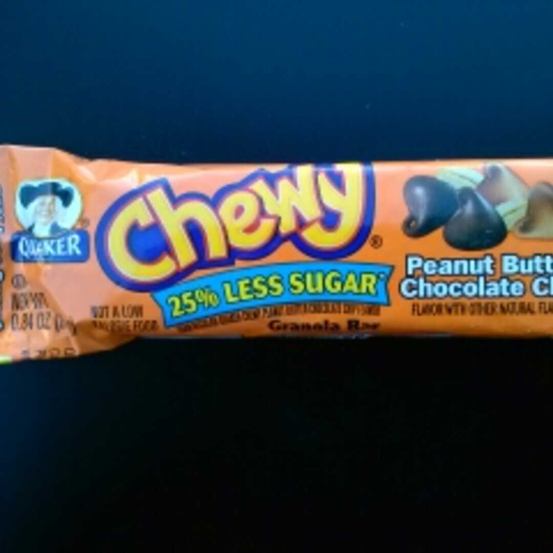 Quaker Chewy 25% Less Sugar Granola Bars - Peanut Butter Chocolate Chip