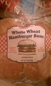 Trader Joe's Whole Wheat Hamburger Buns