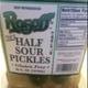Rosoff New Half Sour Pickles