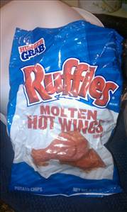 Ruffles Molten Hot Wings Potato Chips
