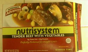 NutriSystem Tender Beef with Vegetables