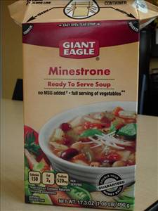 Giant Eagle Minestrone Soup