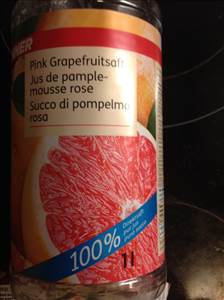 Pinker Grapefruitsaft