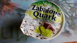 Sontner Zabaione Quark mit Schokoraspeln