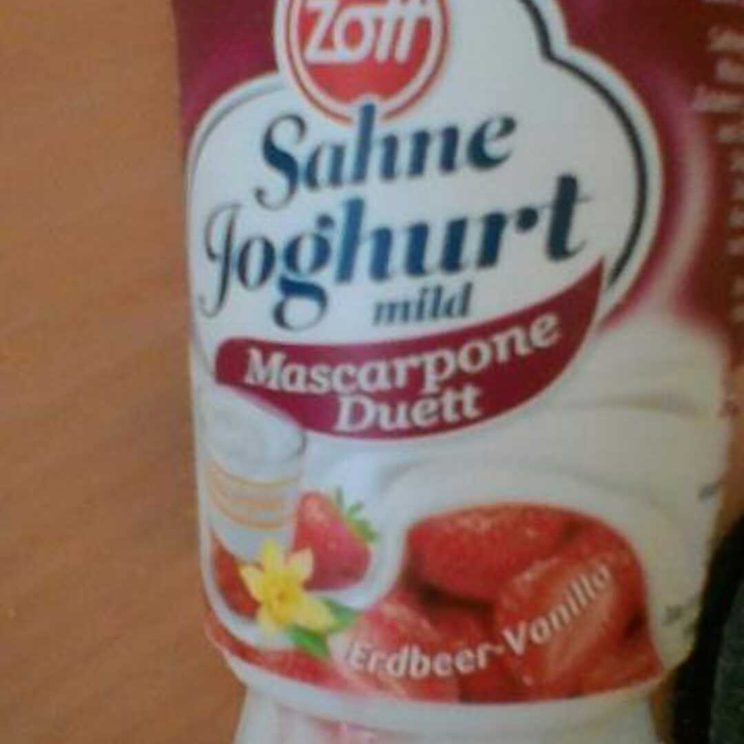 Zott Sahne Joghurt Mascarpone Duett