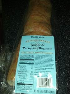 Trader Joe's Garlic & Parmesan Baguette