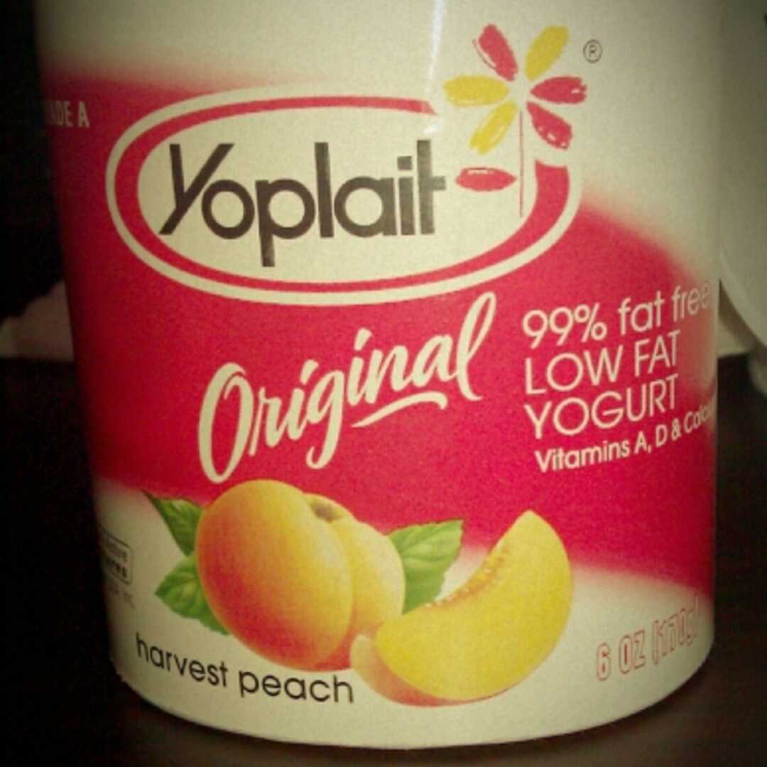 Yoplait Original 99% Fat Free Yogurt - Harvest Peach (6 oz)