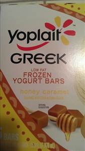 Yoplait Greek Frozen Yogurt - Honey Caramel