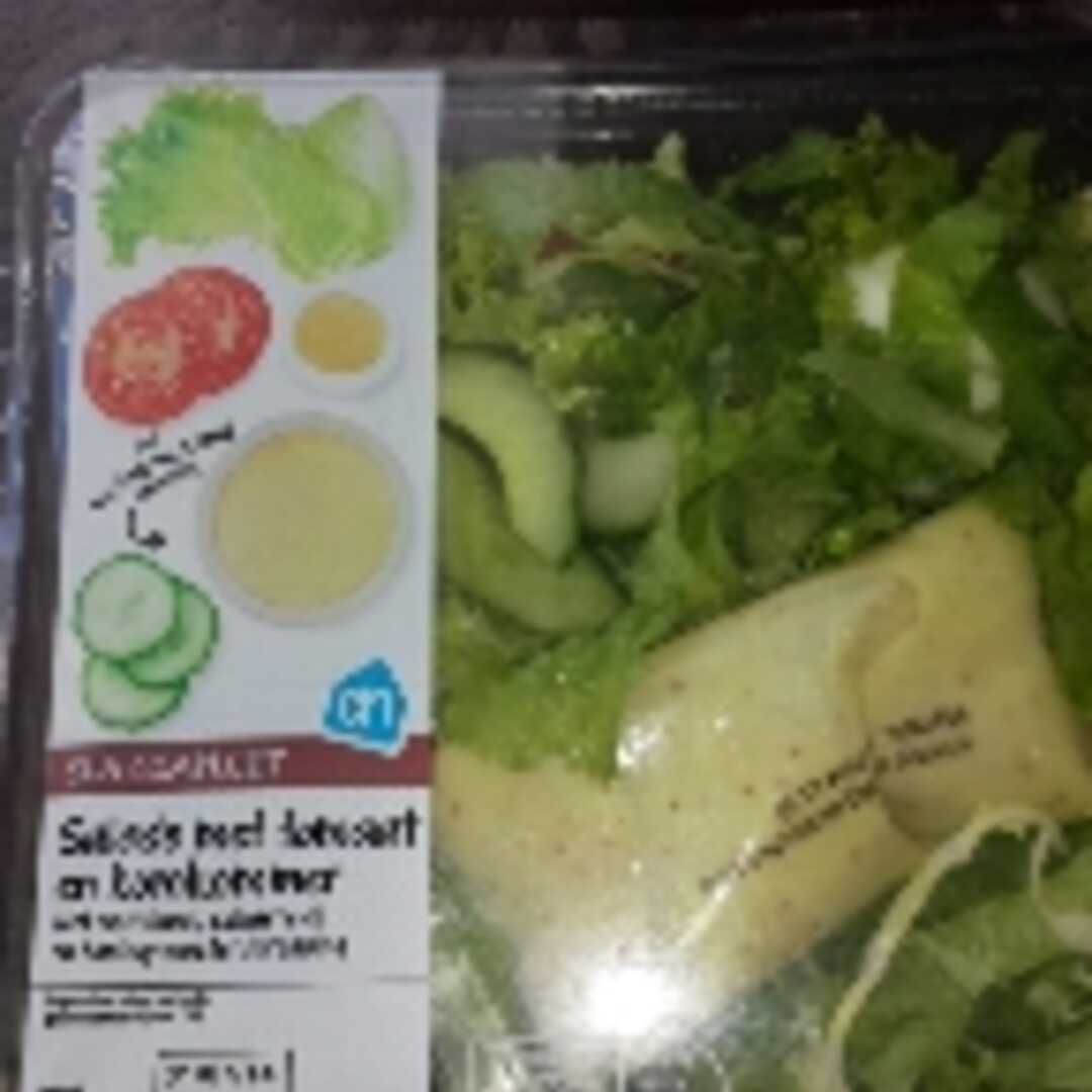 Salade met Sla, Ei, Kaas, Tomaat en/of Wortelen