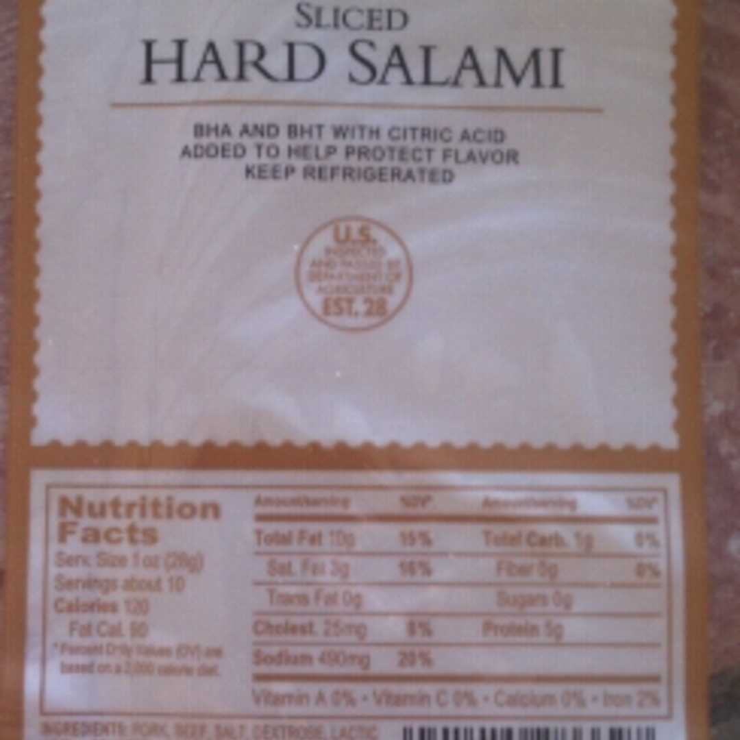 Publix Sliced Hard Salami