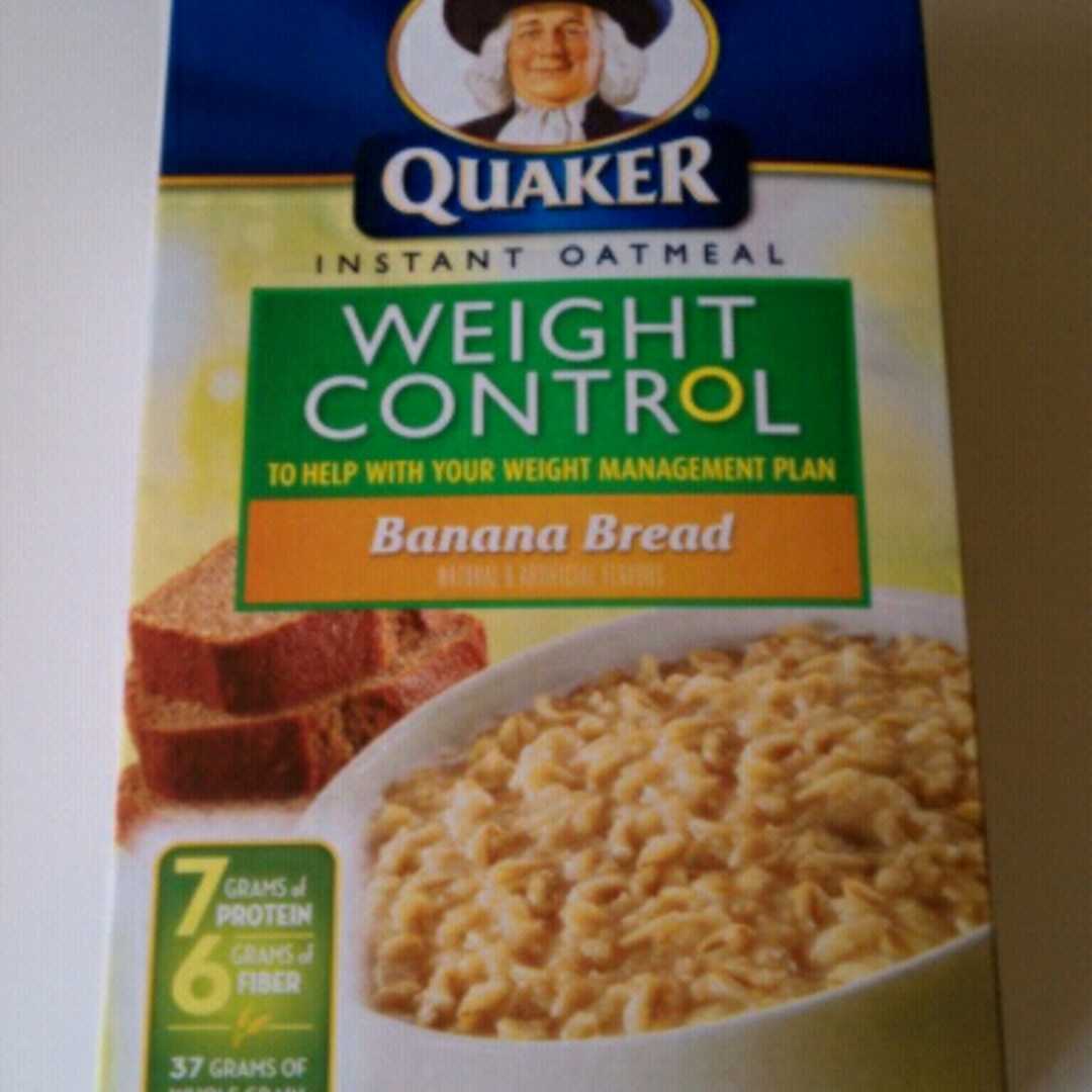 Quaker Instant Oatmeal Weight Control - Banana Bread