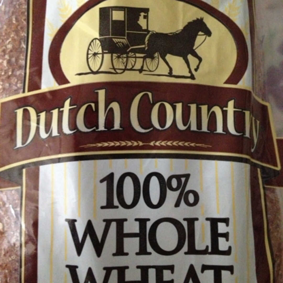 Dutch Country Whole Wheat Bread
