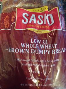 Sasko Low GI Whole Wheat Brown Loaf