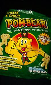 Pom-Bear Cheese & Onion Potato Snack