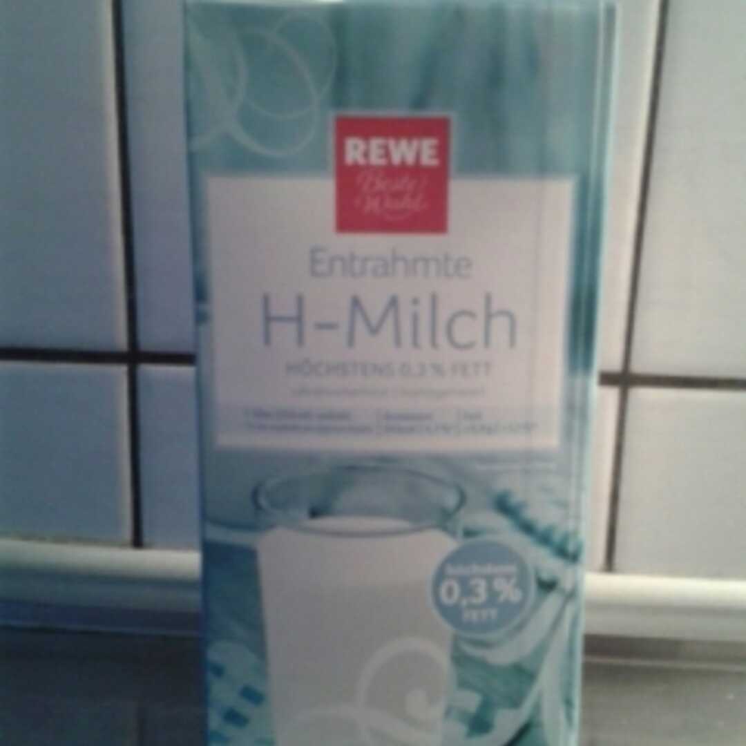 REWE Entrahmte H-Milch